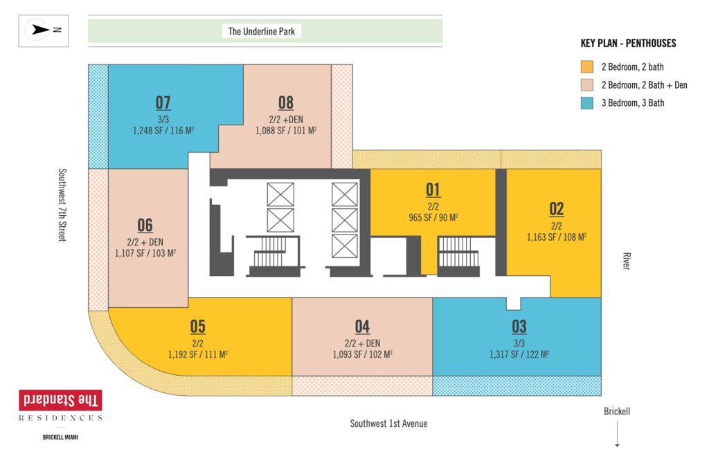 Curated visual reference: Picture Idea: Penthouses The Standard Residences Brickell